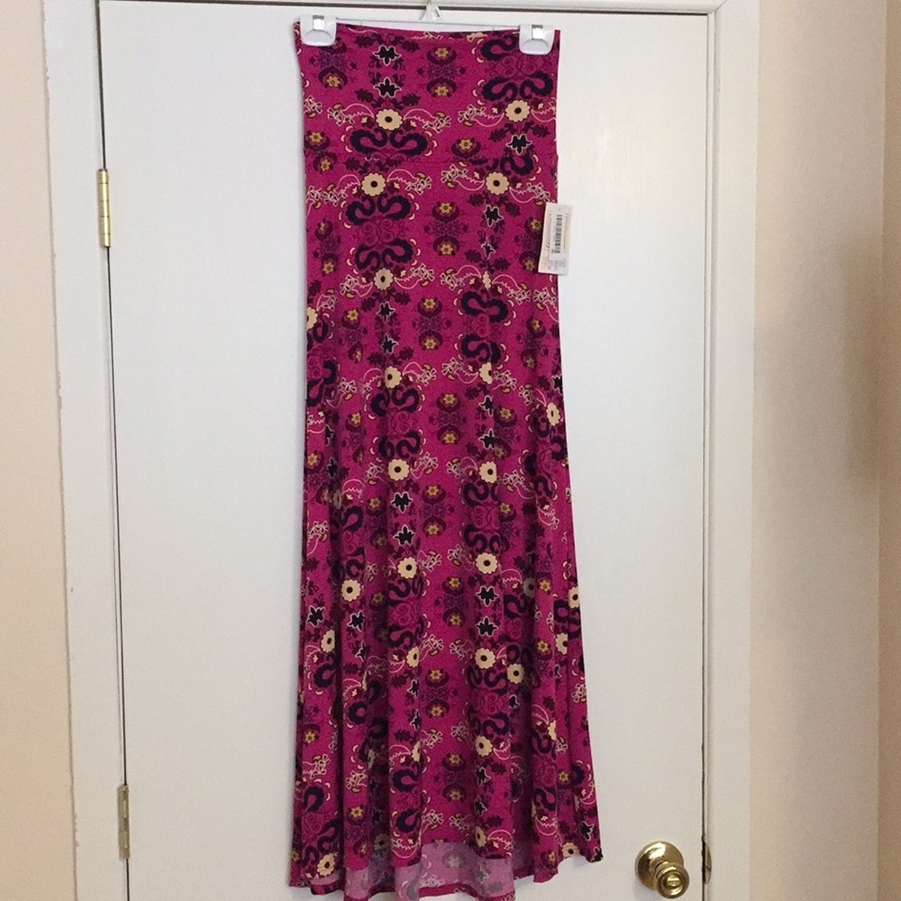 XXS LuLaRoe Maxi Skirt‎ D04 14